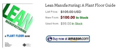 Lean Manufacturing Plant Floor Guide Book Review