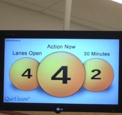 Waiting in Line at Grocery Store: Manage the Queue Visually