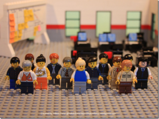 Toyota Kata Training with Lego