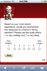 Online Survey Tools: KFC Net Promoter Score, Fried, Crispy, or Grilled