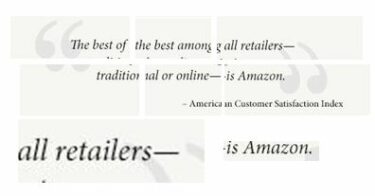 Customer Service Rankings for Amazon.com