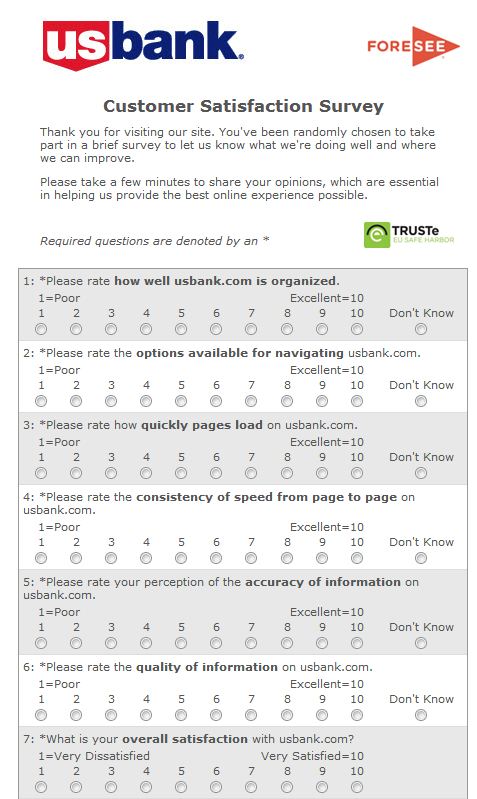 website usability survey 1