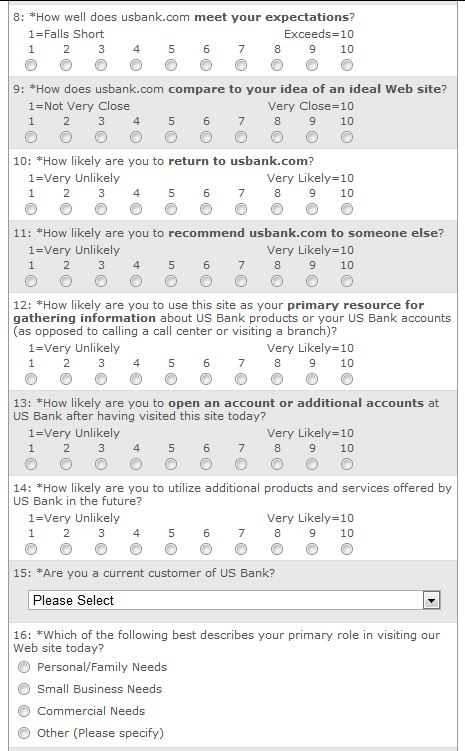 website usability survey 1