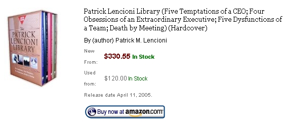 patrick lencioni books articles