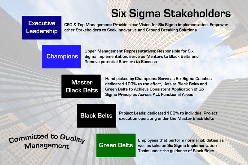 six sigma belts